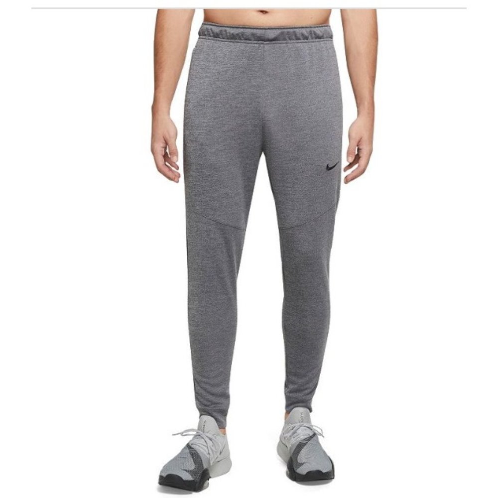 NWT $65 Nike Mens Large Training Knit Pants Sweatpants Joggers Zip Pockets